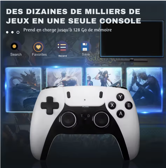 Console Rétro Édition Ultimate – Jusqu’à 40 000 Jeux Inclus + Double Manette