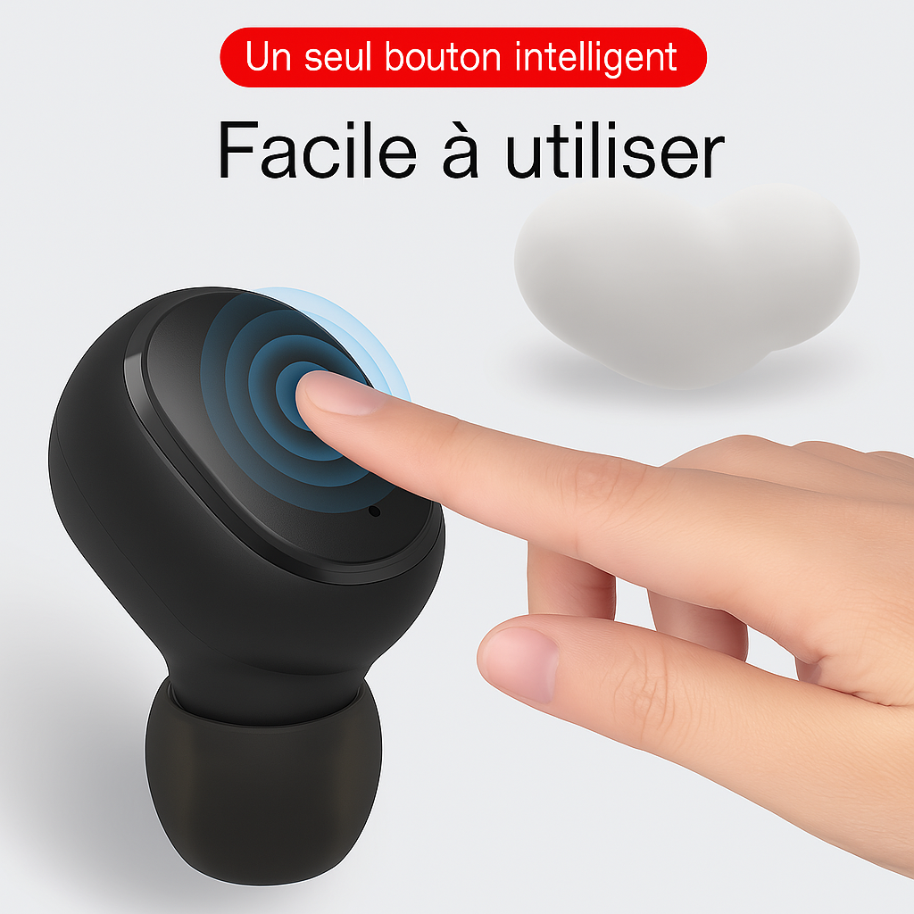 Ecouteurs Bluetooth Waterproof et Noise Canceling Zenvy Pods