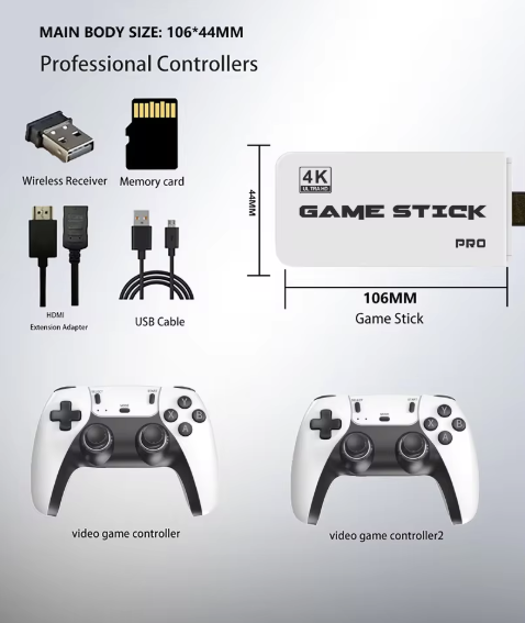 Console Rétro Édition Ultimate – Jusqu’à 40 000 Jeux Inclus + Double Manette