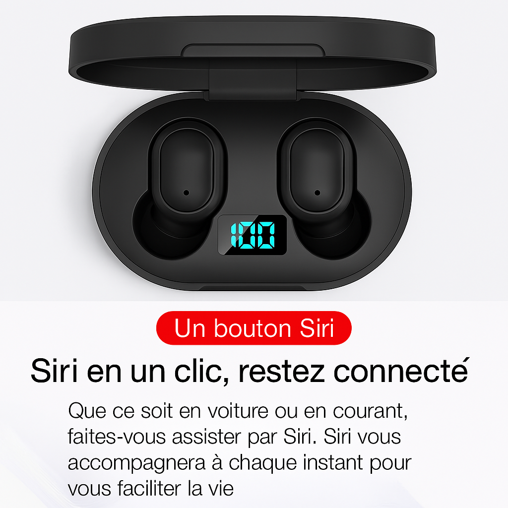 Ecouteurs Bluetooth Waterproof et Noise Canceling Zenvy Pods